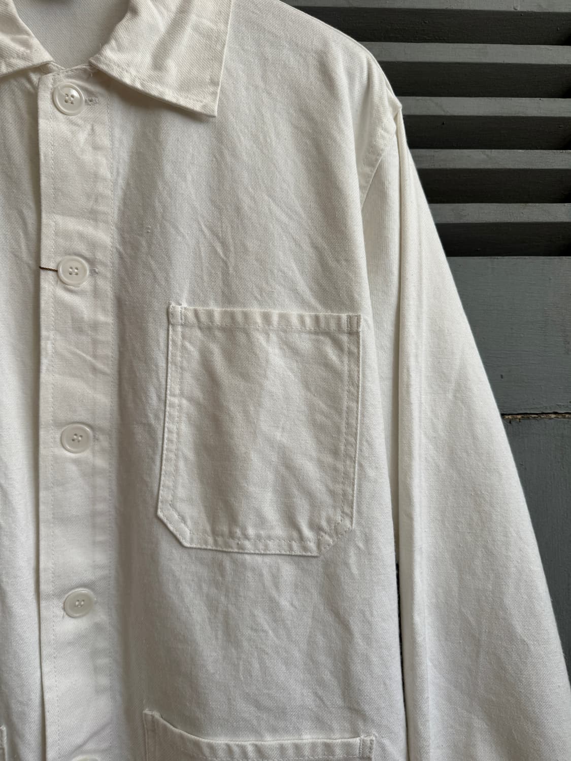 [M]Made in France 화이트 프렌치 워크자켓 상품이미지3