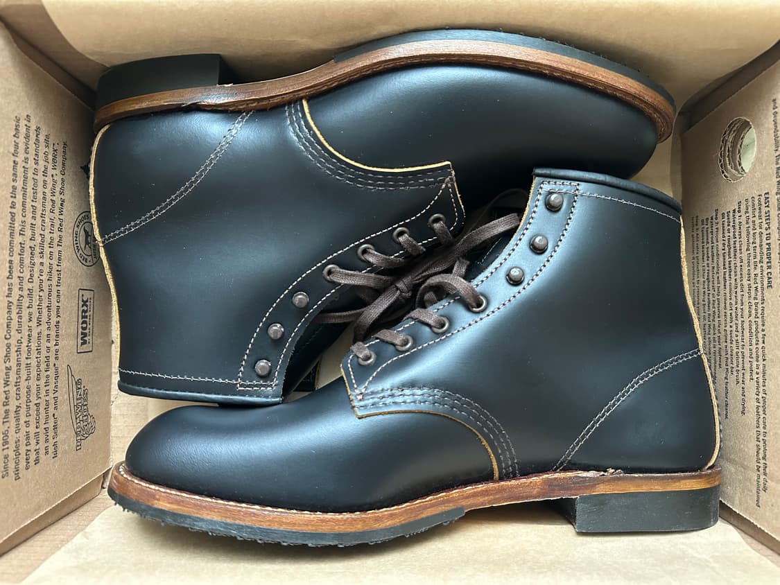 레드윙 벡맨 플랫박스 9060 8.5D 새상품(팩토리세컨즈) 상품이미지1