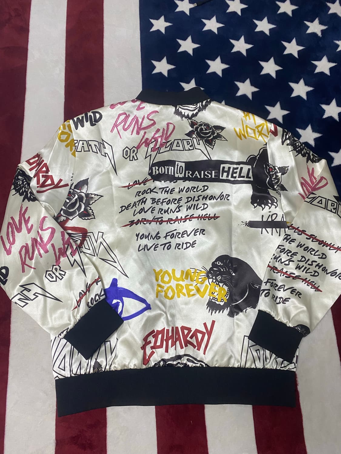 에드하디 타이거 블루종 자켓 상품이미지9