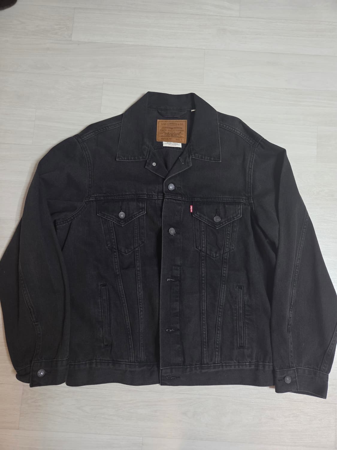 리바이스 트러커 흑청 상품이미지1