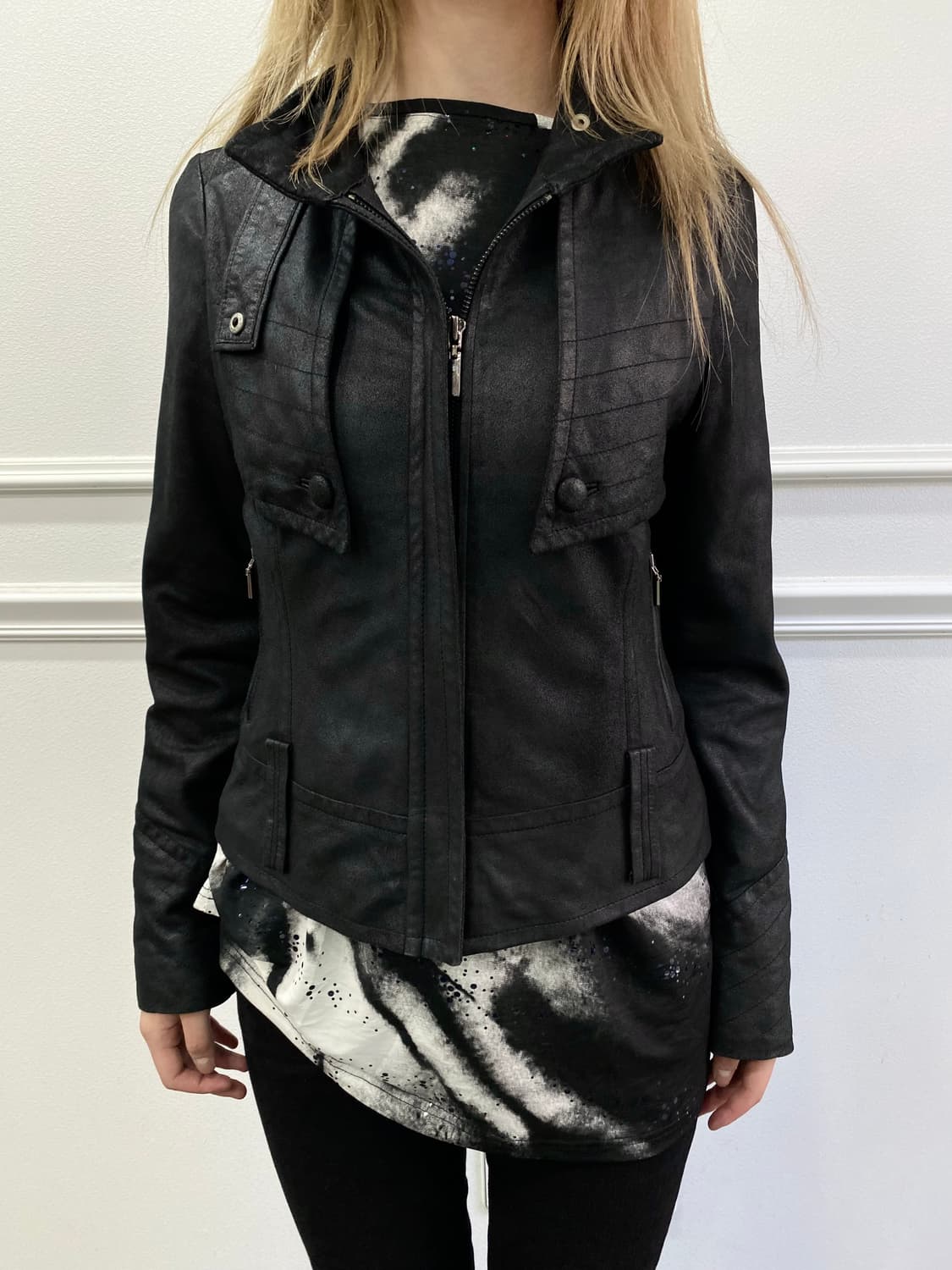 00‘s Lace- Up Coated Jacket 상품이미지3