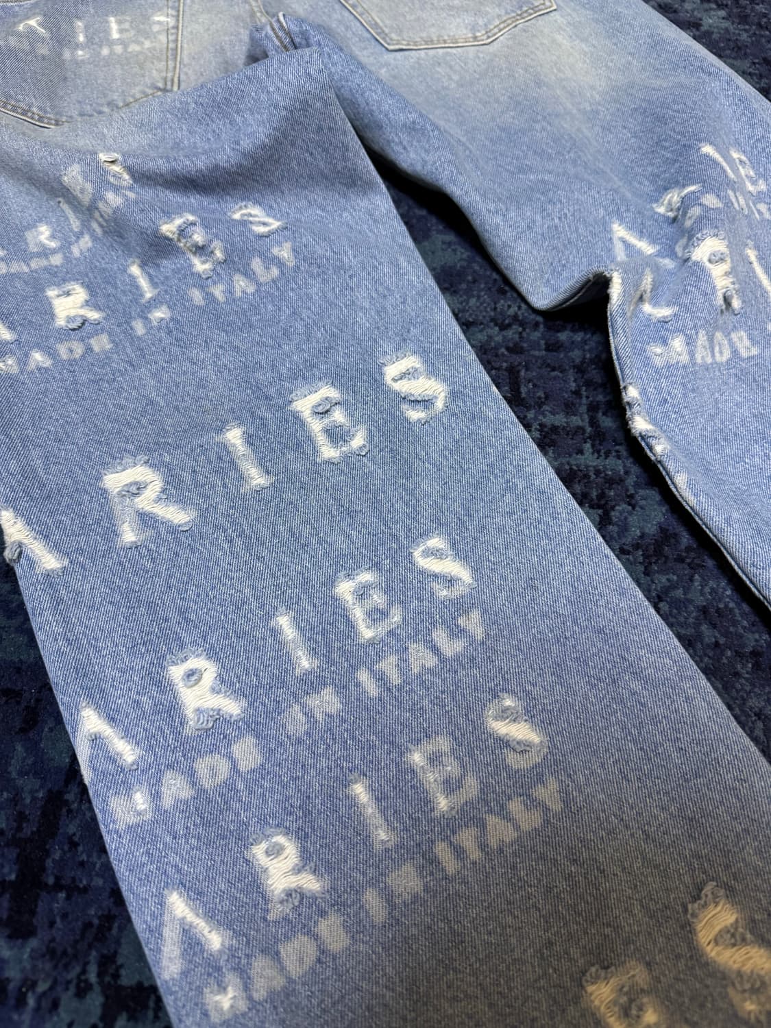 [32]Aries DESTROYED BATTEN JEAN 상품이미지5