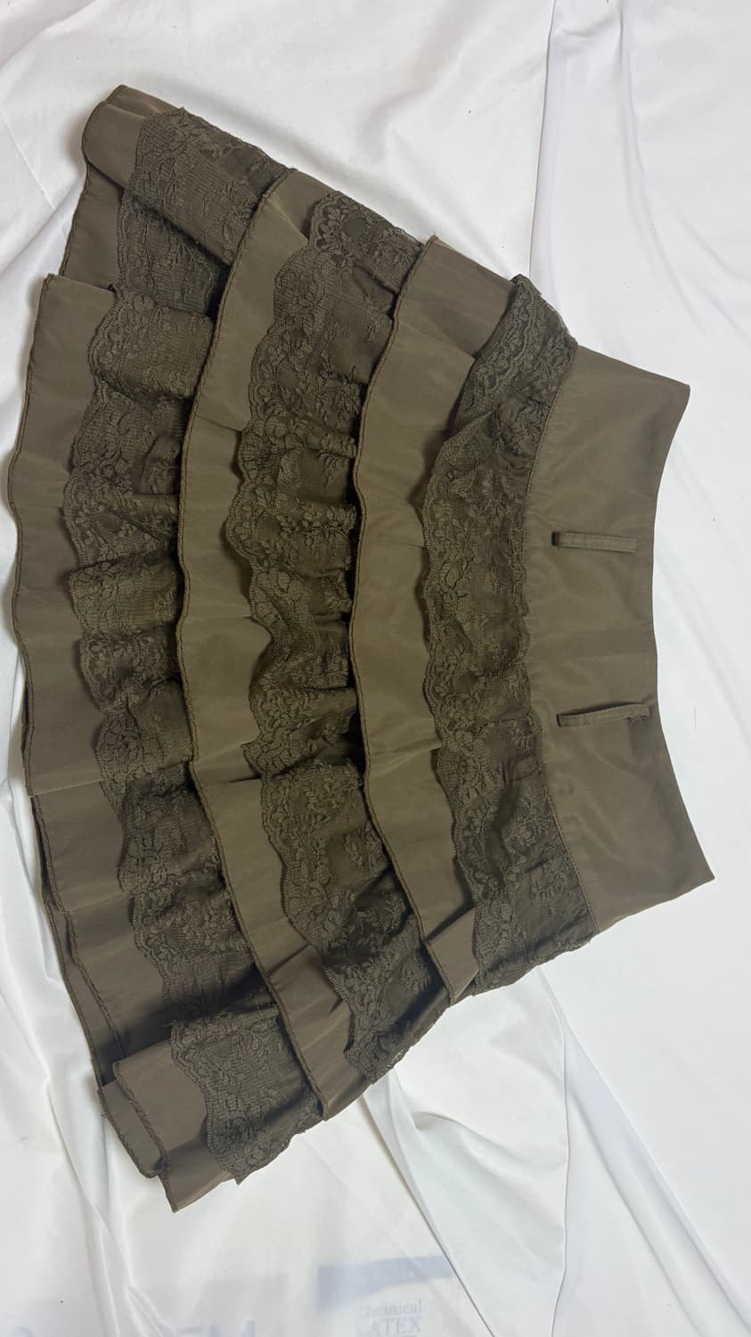 플라워레이스 스커트 상품이미지1