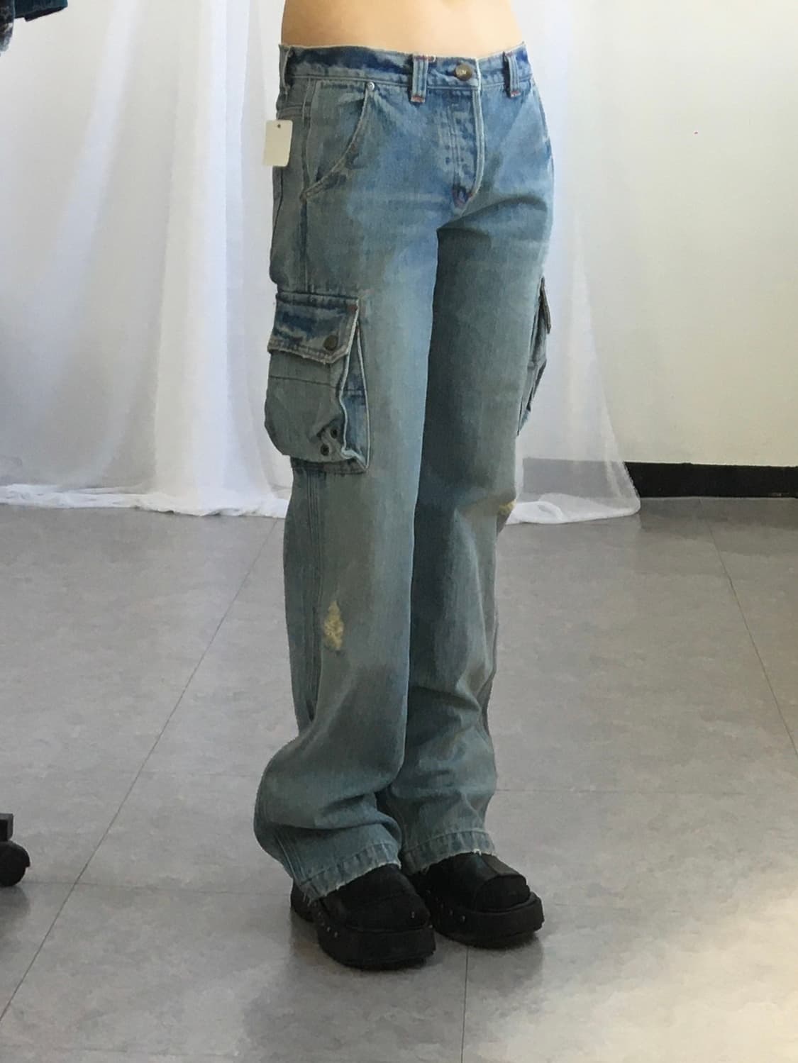 Denim cago pants 상품이미지10