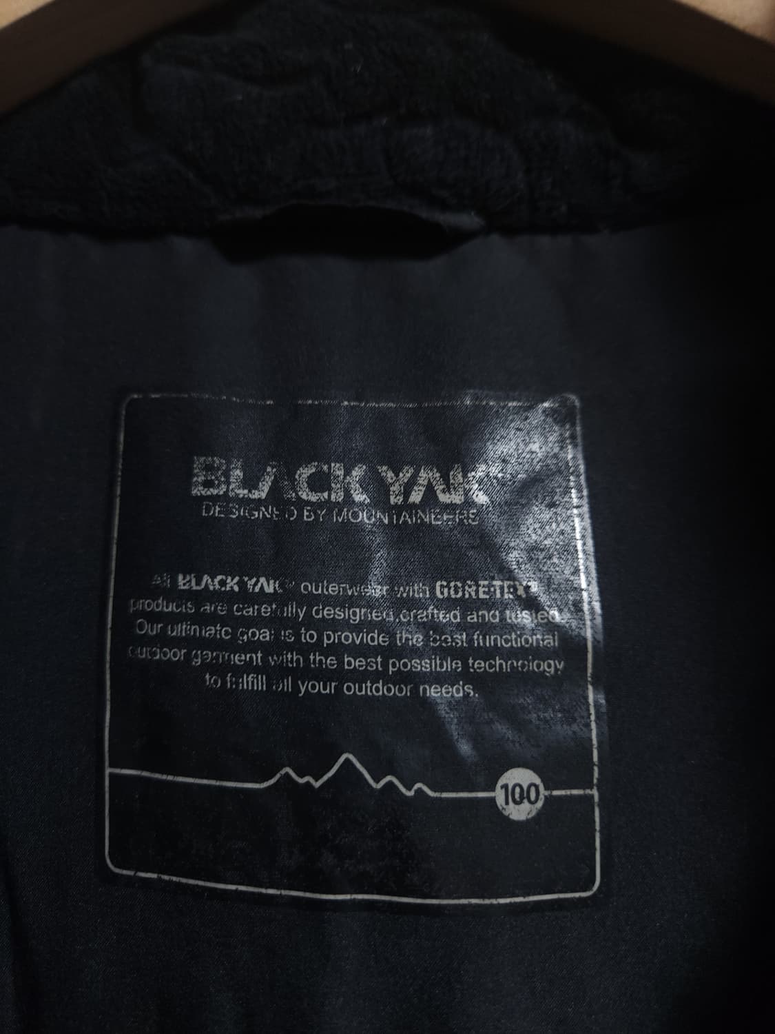 블랙야크 구스다운 고어텍스 패딩점퍼, L 상품이미지3