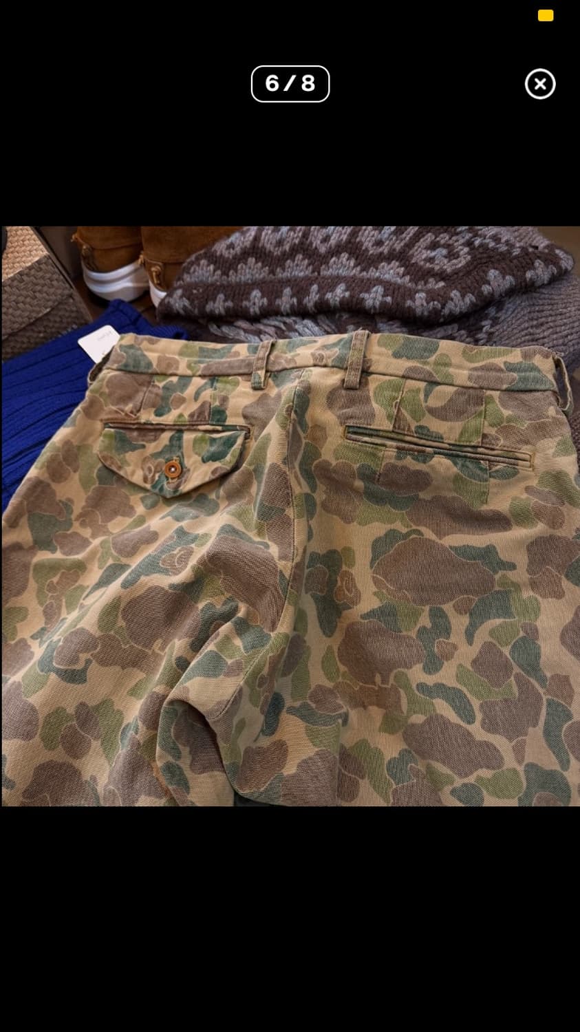 kolor 카모패턴 치노팬츠 상품이미지6