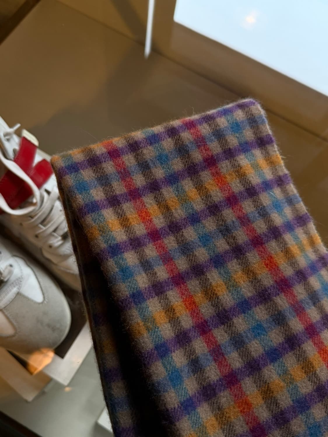 빈티지 캐시미어 머플러 상품이미지2