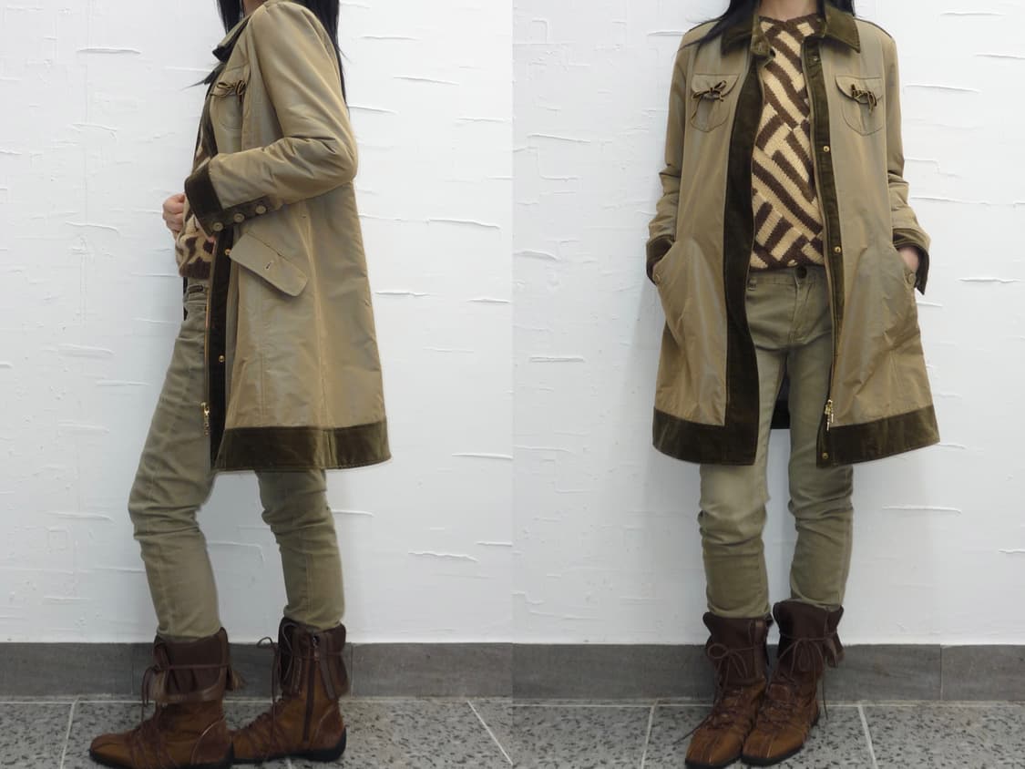 Suede point feminine jacket 상품이미지1