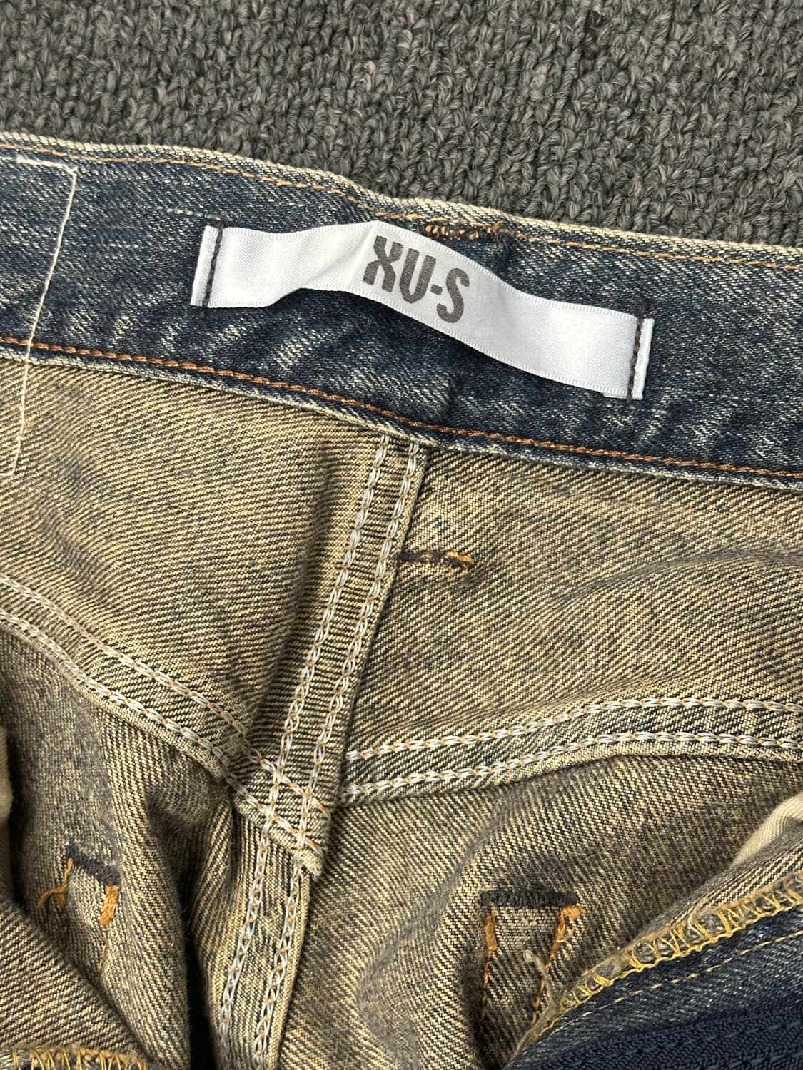 32)에드윈 빈티지 워싱 XU-S 스트레이트 데님 팬츠 상품이미지5