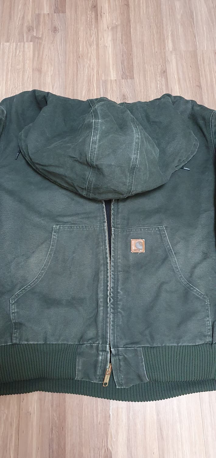 칼하트 j130 MOS 샌드스톤 액티브 자켓 2xl 상품이미지4