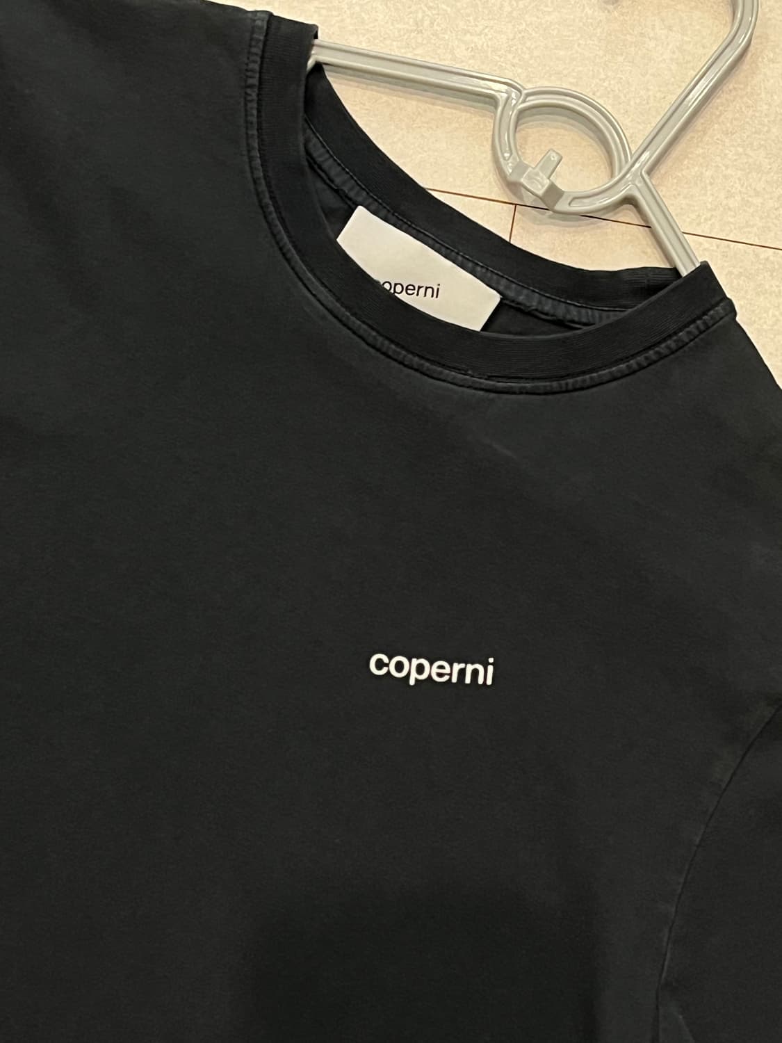 코페르니 차콜 반팔 티셔츠 xs 상품이미지1