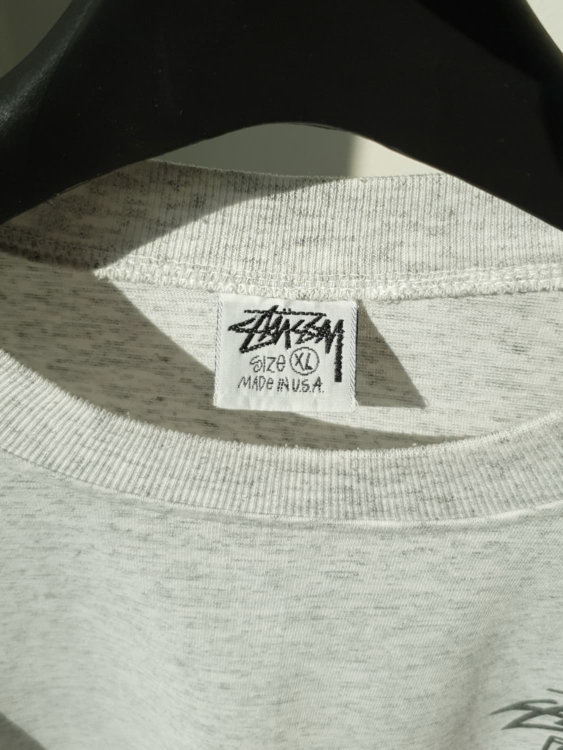 80s STUSSY print tee 상품이미지4
