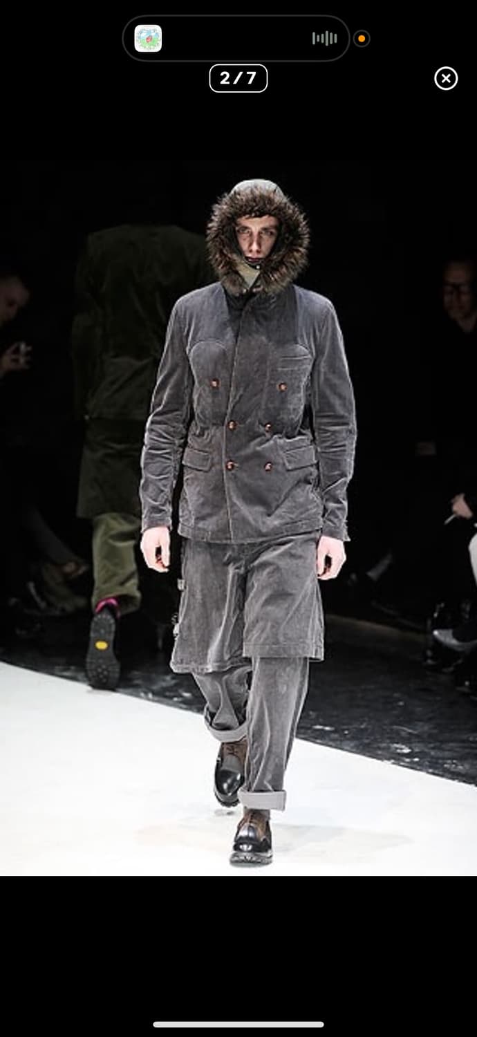 꼼데가르송 옴므 플러스 퍼 모자 상품이미지1