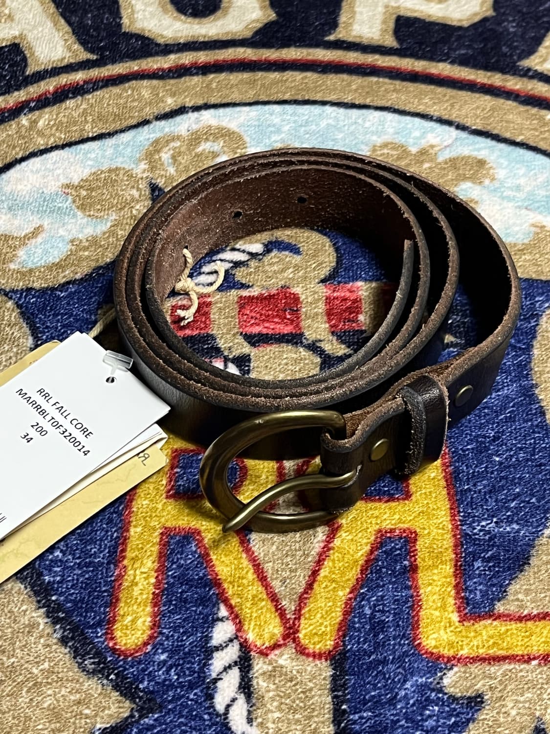 더블알엘 (RRL) 테런스 벨트  상품이미지1