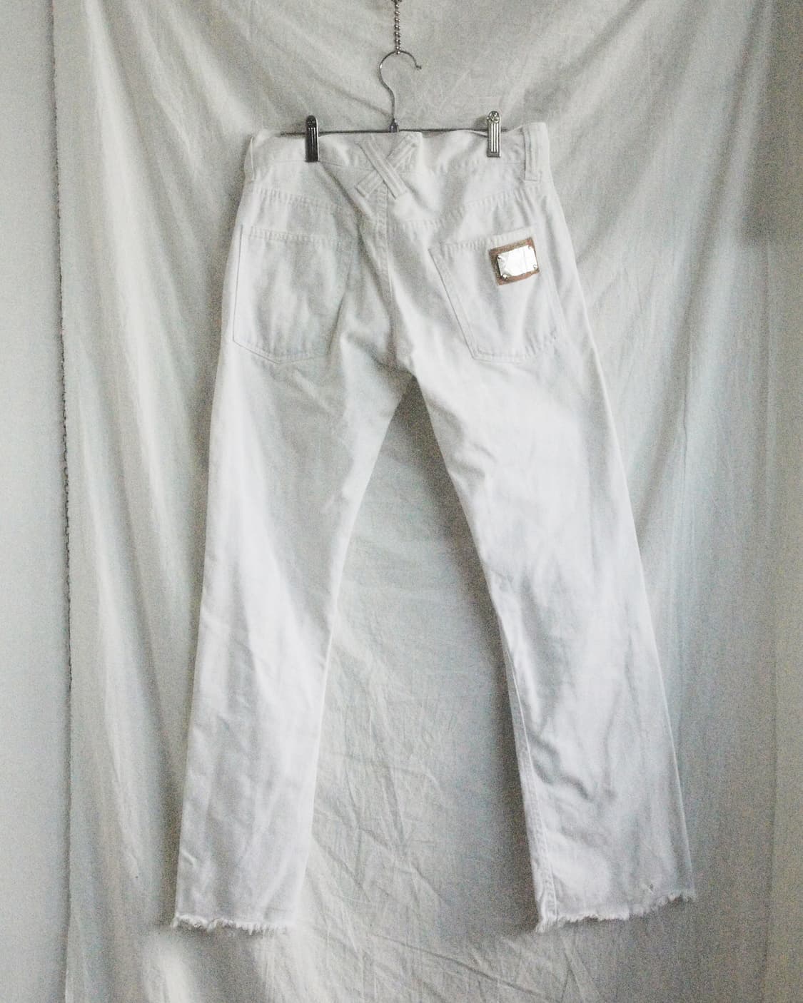 돌체앤가바나 디스트로이드 화이트진 상품이미지7