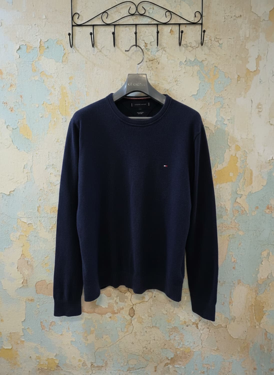 타미힐피거 네이비 캐시미어 니트 L 상품이미지1