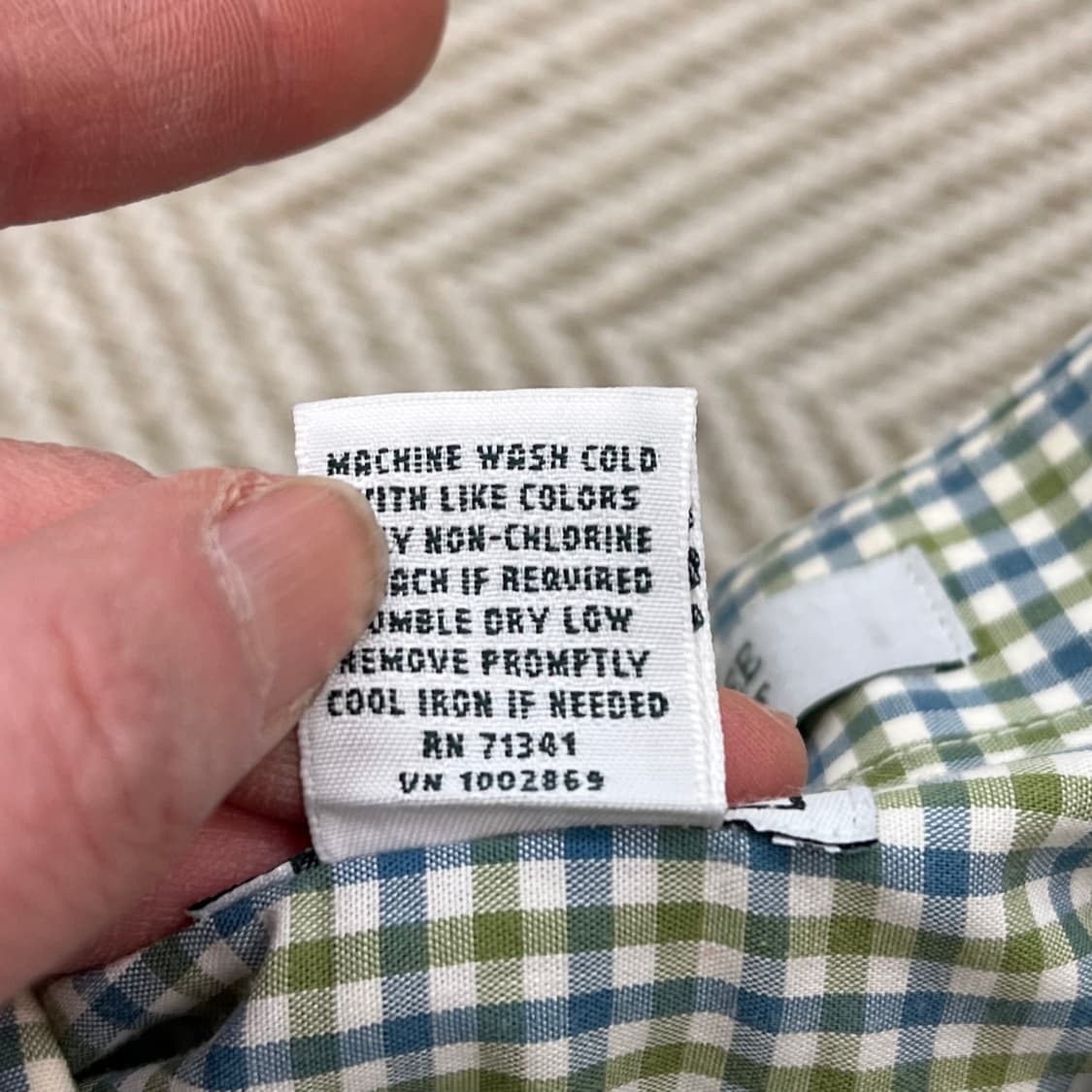 엘엘빈 워크 체크셔츠 r2675 상품이미지6