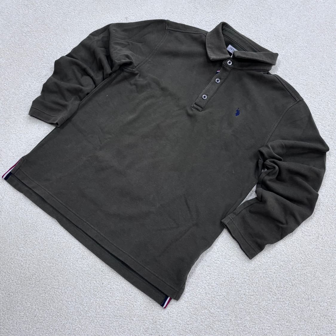 L US폴로 피케 긴팔 카라 티셔츠 0325E 상품이미지1