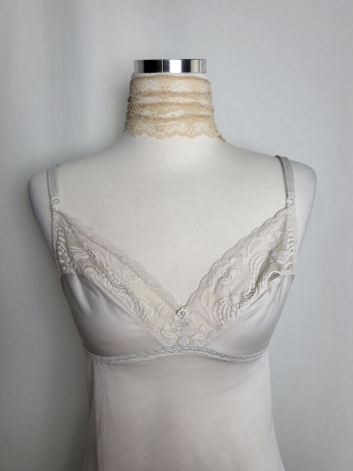 빈티지 화이트 탑 슬립 상품이미지2