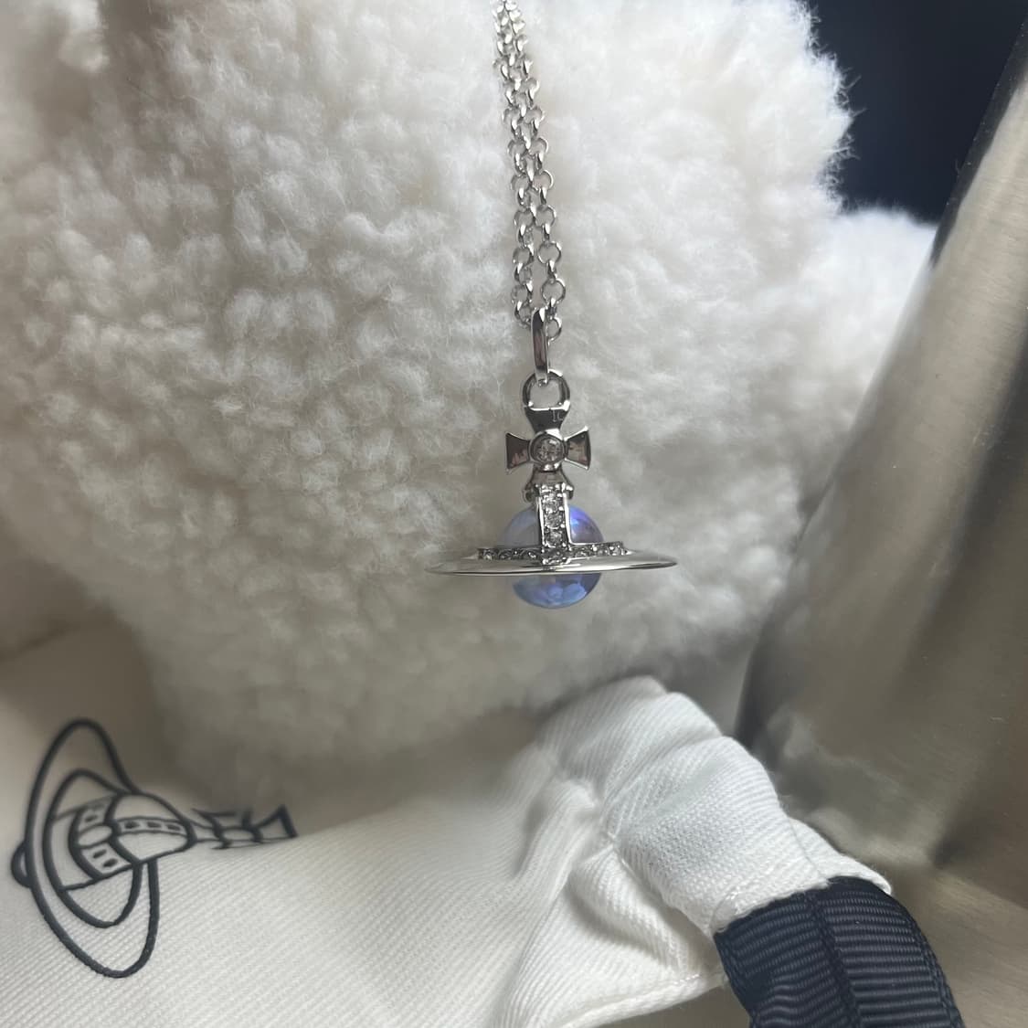 비비안웨스트우드 뉴 타이니 orb 목걸이 상품이미지7