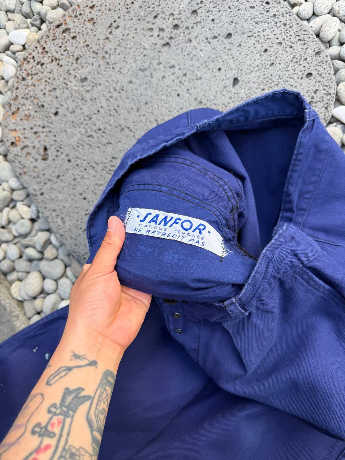 1950s SANFOR COTTON TWILL 빈티지 프렌치워크팬츠 상품이미지3