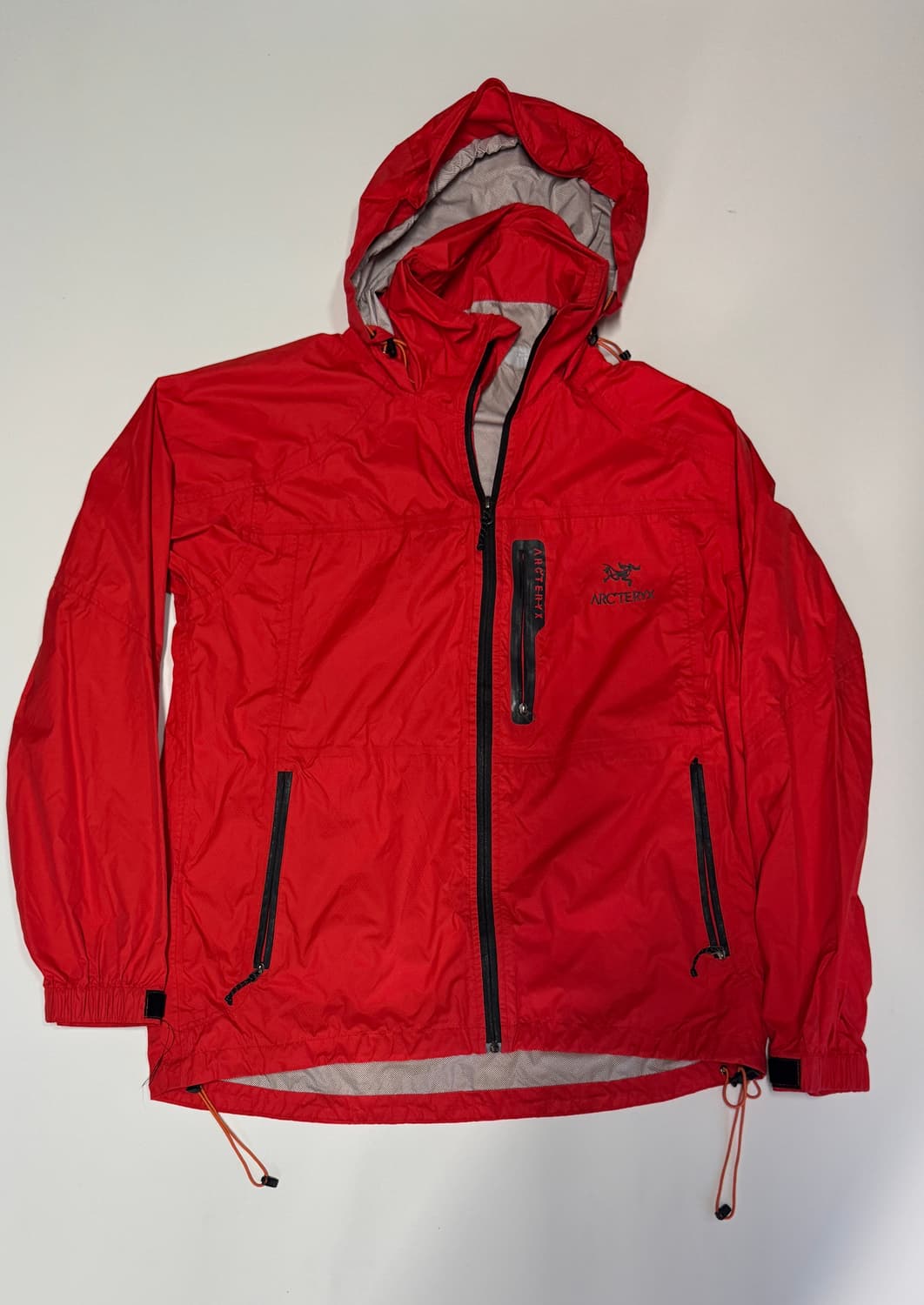 아크테릭스 빈티지 커스텀 리메이크 후드 바람막이 L 상품이미지1