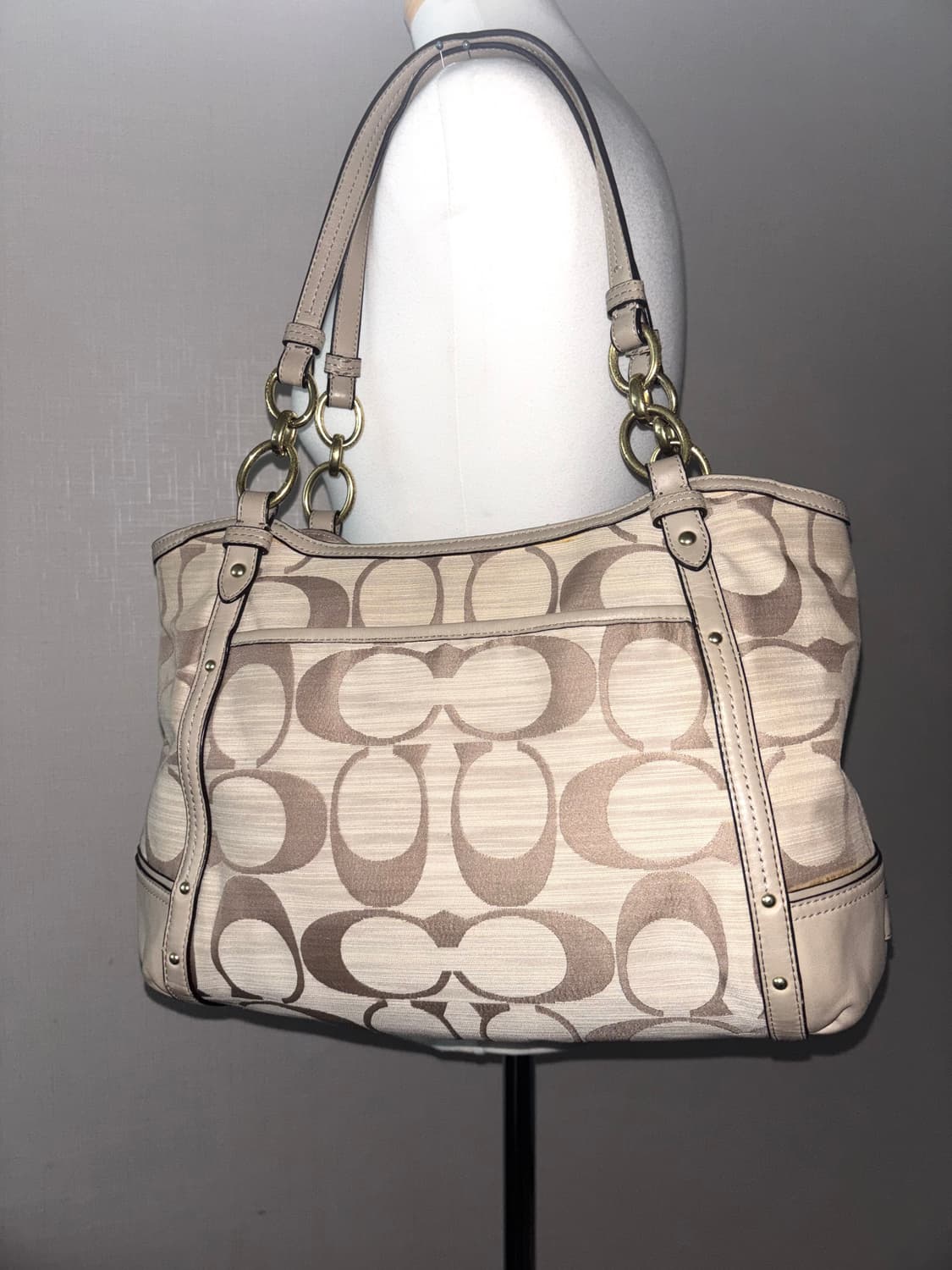 Coach vintage pattern shoulder bag 상품이미지2