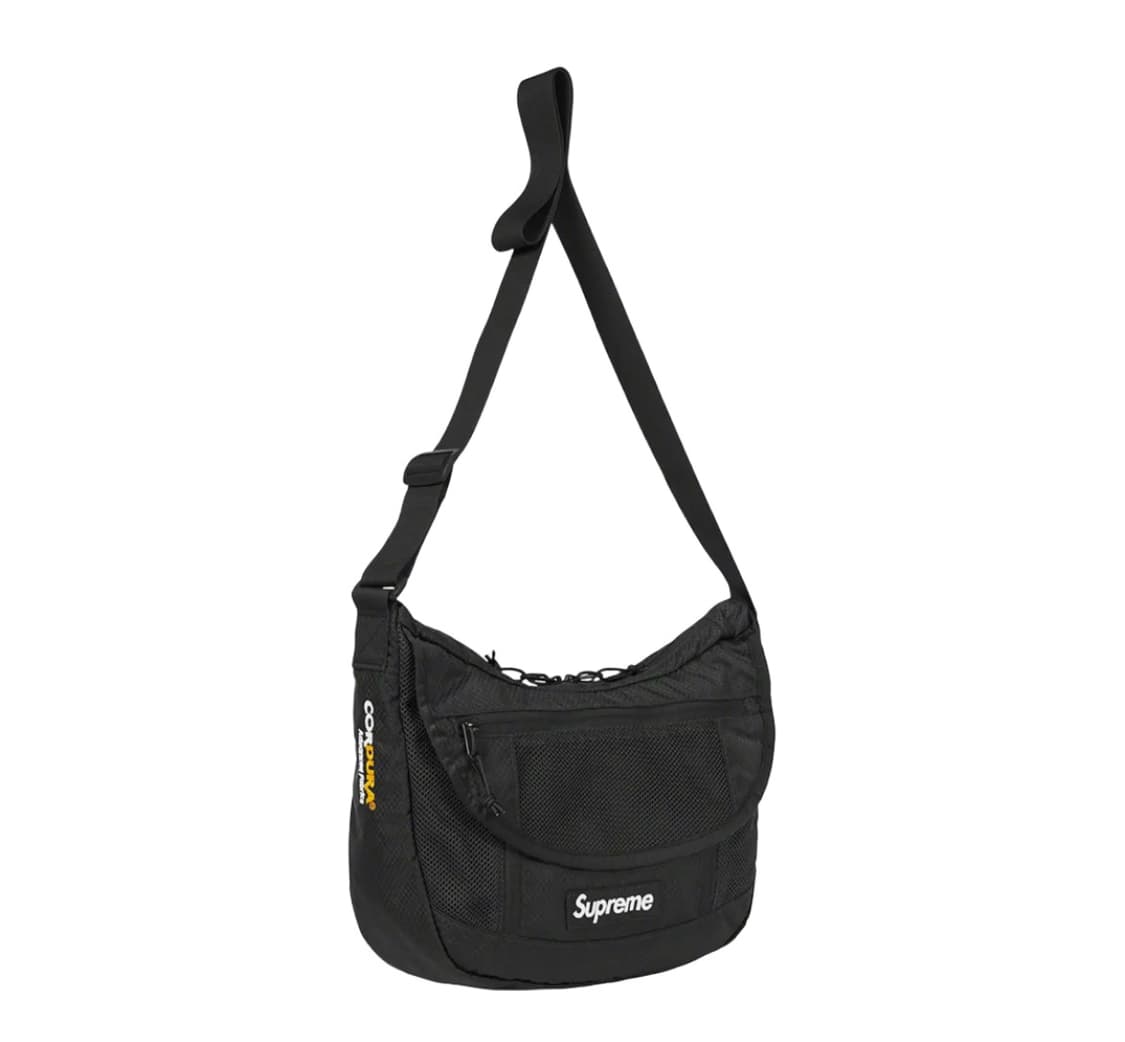 슈프림 스몰 메신저백 블랙 크로스백 가방 상품이미지4