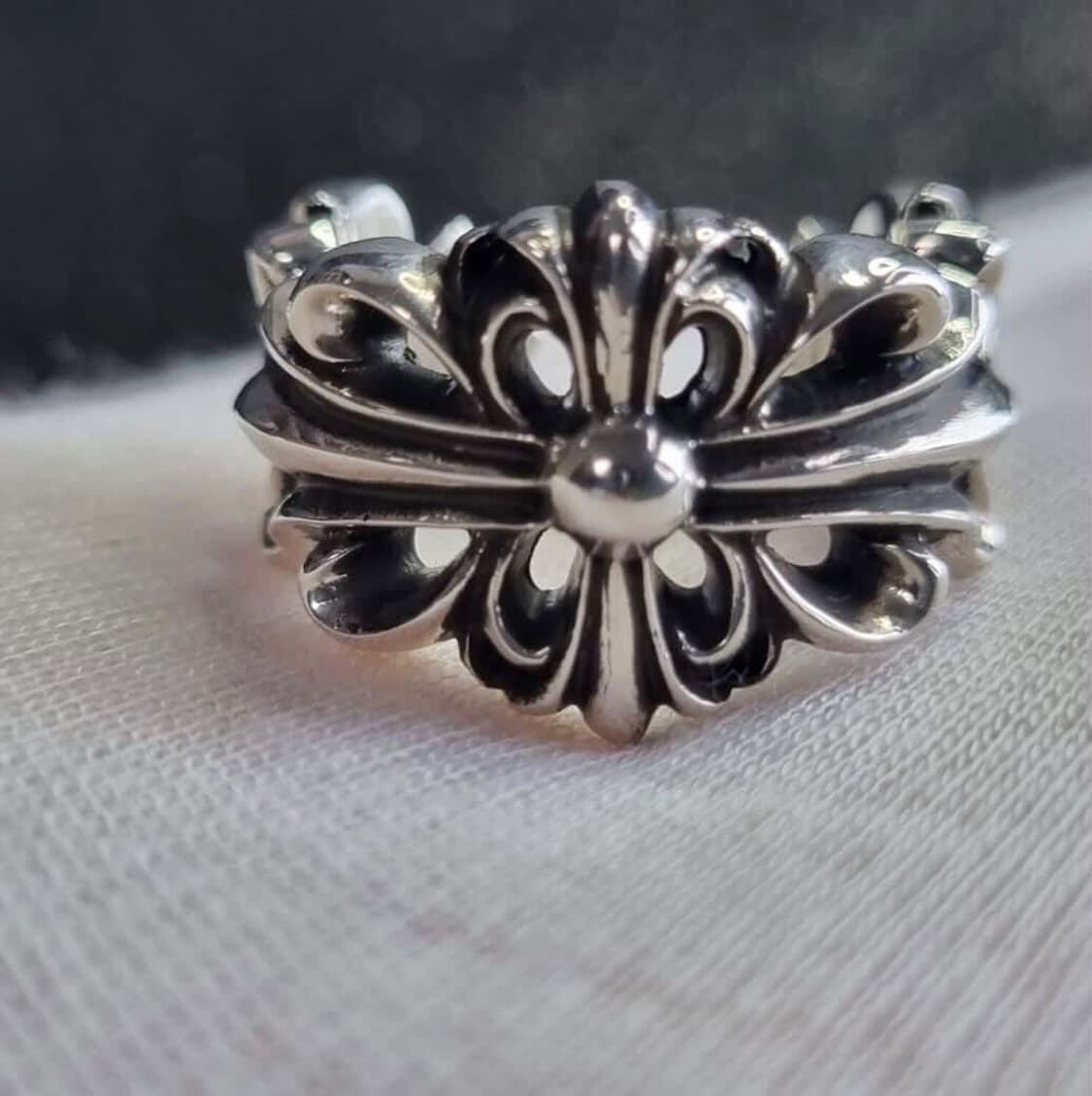 크롬하츠 더블 플로랄링 19호 상품이미지2