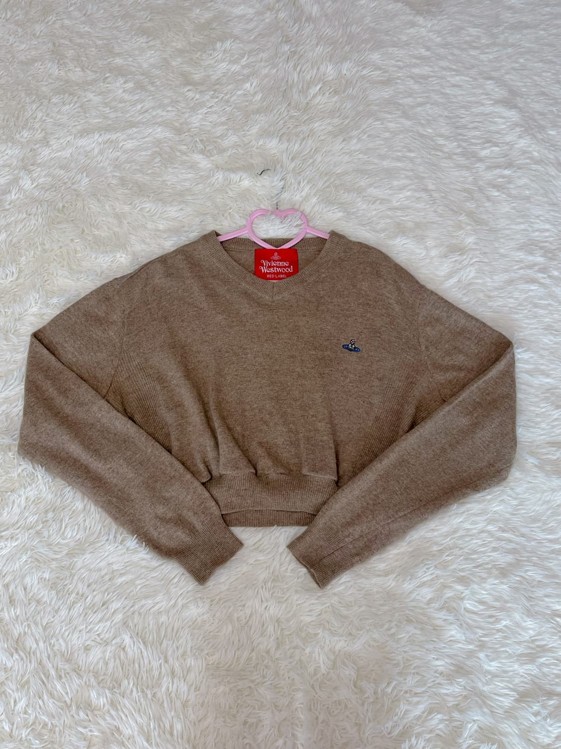 비비안웨스트우드 카키 브라운 니트 상품이미지1