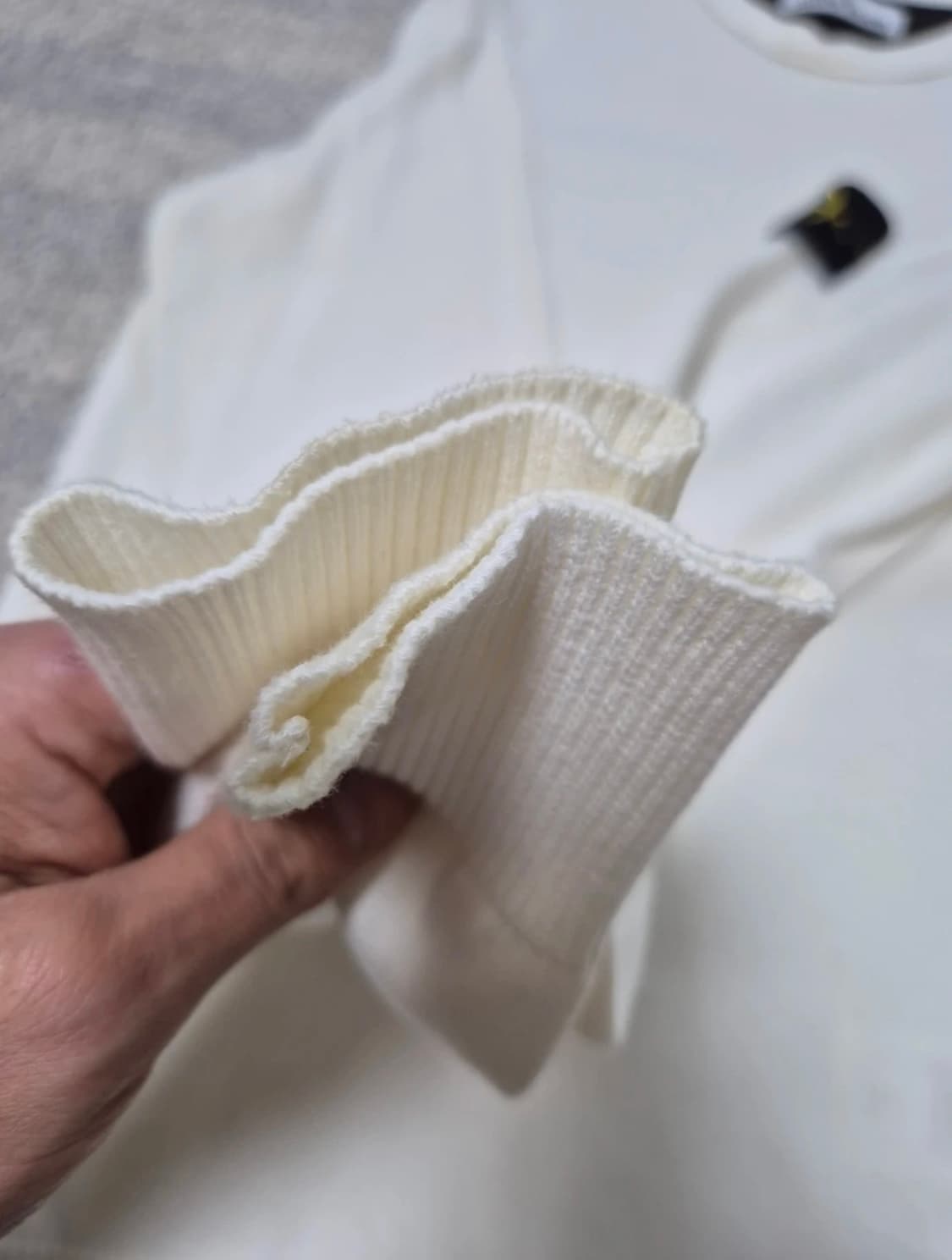 스톤아일랜드 니트 아이보리 상품이미지4