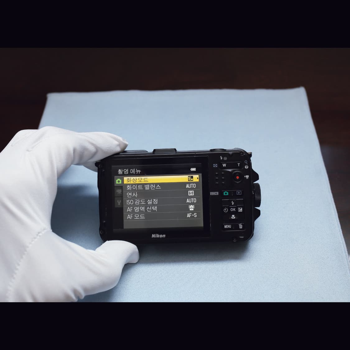 레어<A+급><한글> 쿨픽스 aw100 (aw110)  빈티지 디카 상품이미지7