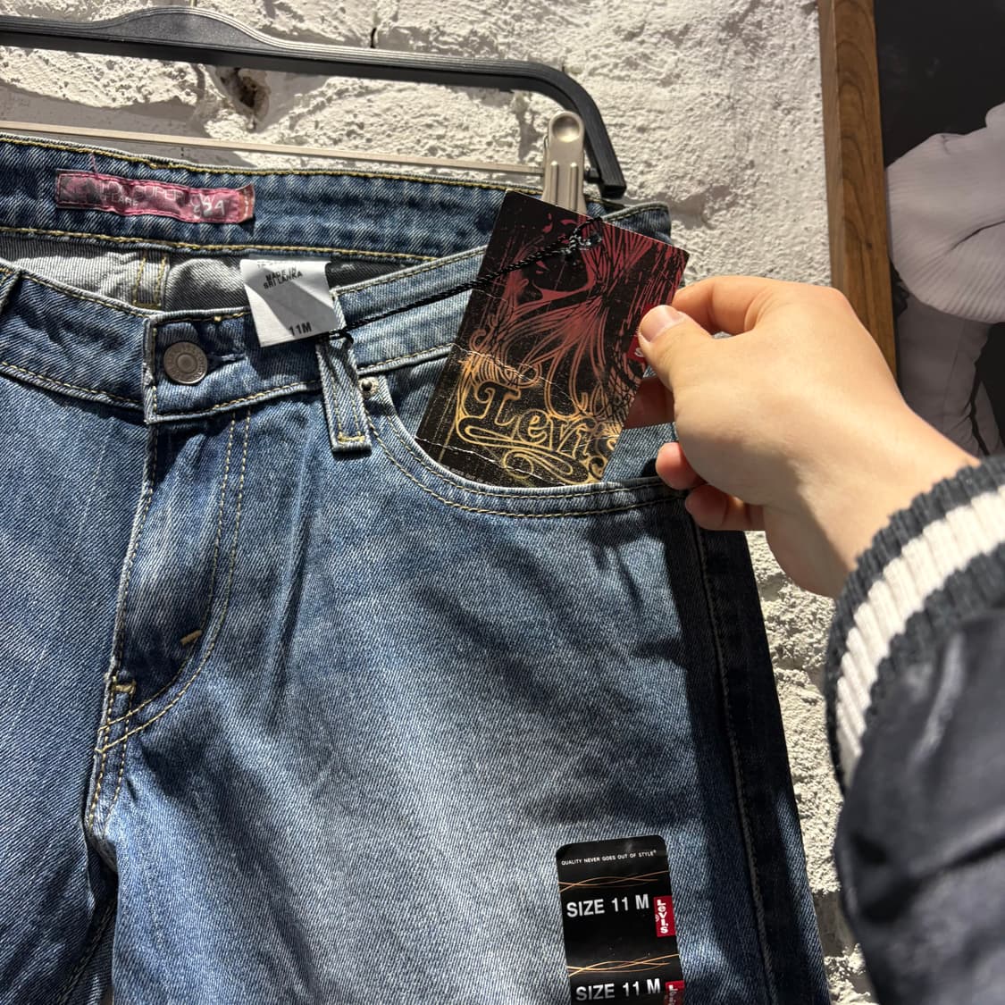 리바이스 524 데드스탁 부츠컷 데님팬츠 상품이미지4