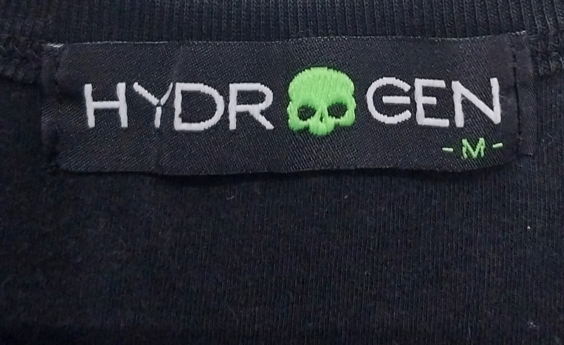 하이드로겐 블랙 해골 긴팔티 M 상품이미지3