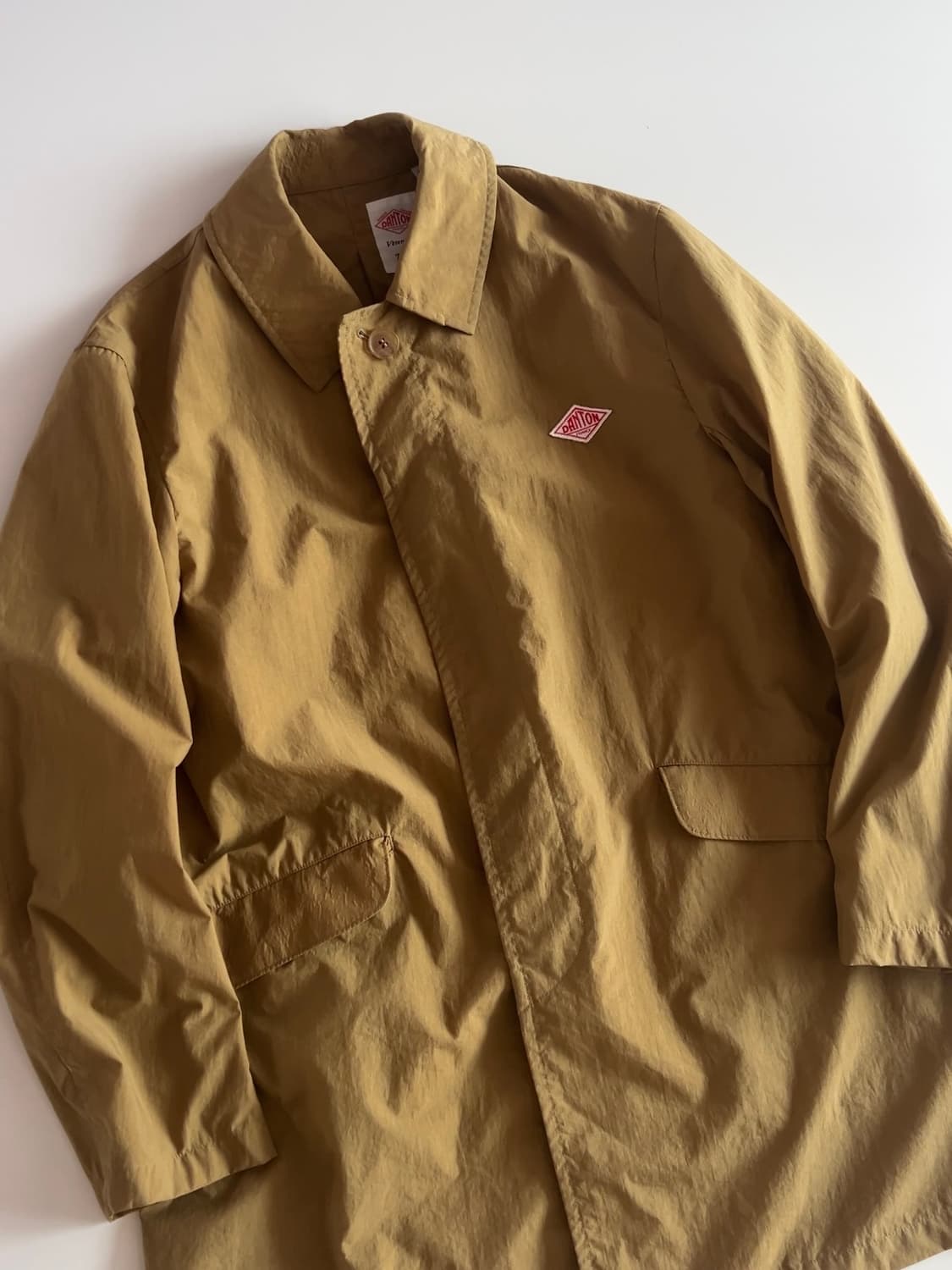 단톤 베이지 나일론 자켓 40 상품이미지2