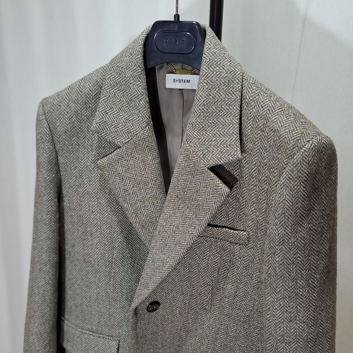 (여성 택포) 시스템 23FW 헤링본 자켓 82-94-160 B630 상품이미지2