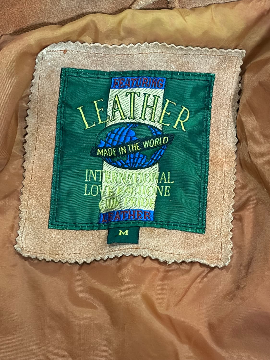 80~90s 557xx 타입 스웨이드 크롭 트러커 자켓 상품이미지9