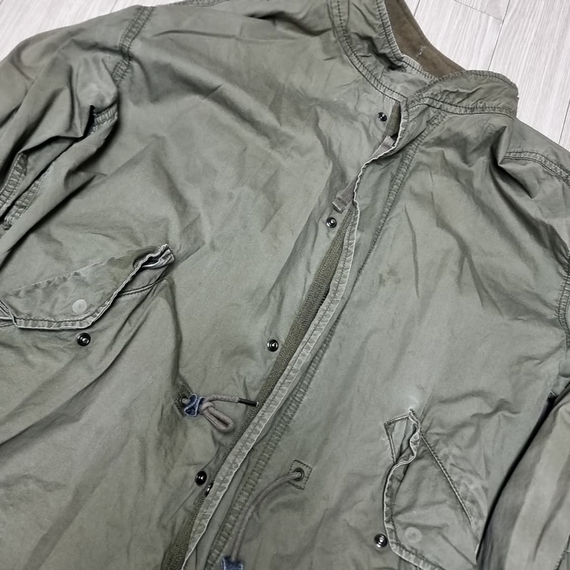 UN3EX  미군 m65  피쉬테일 개파카(95) 상품이미지4