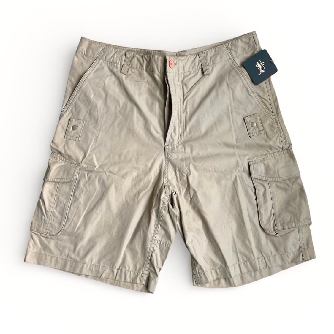 90‘s 올드스투시 데드스탁 카고 하프팬츠 상품이미지1