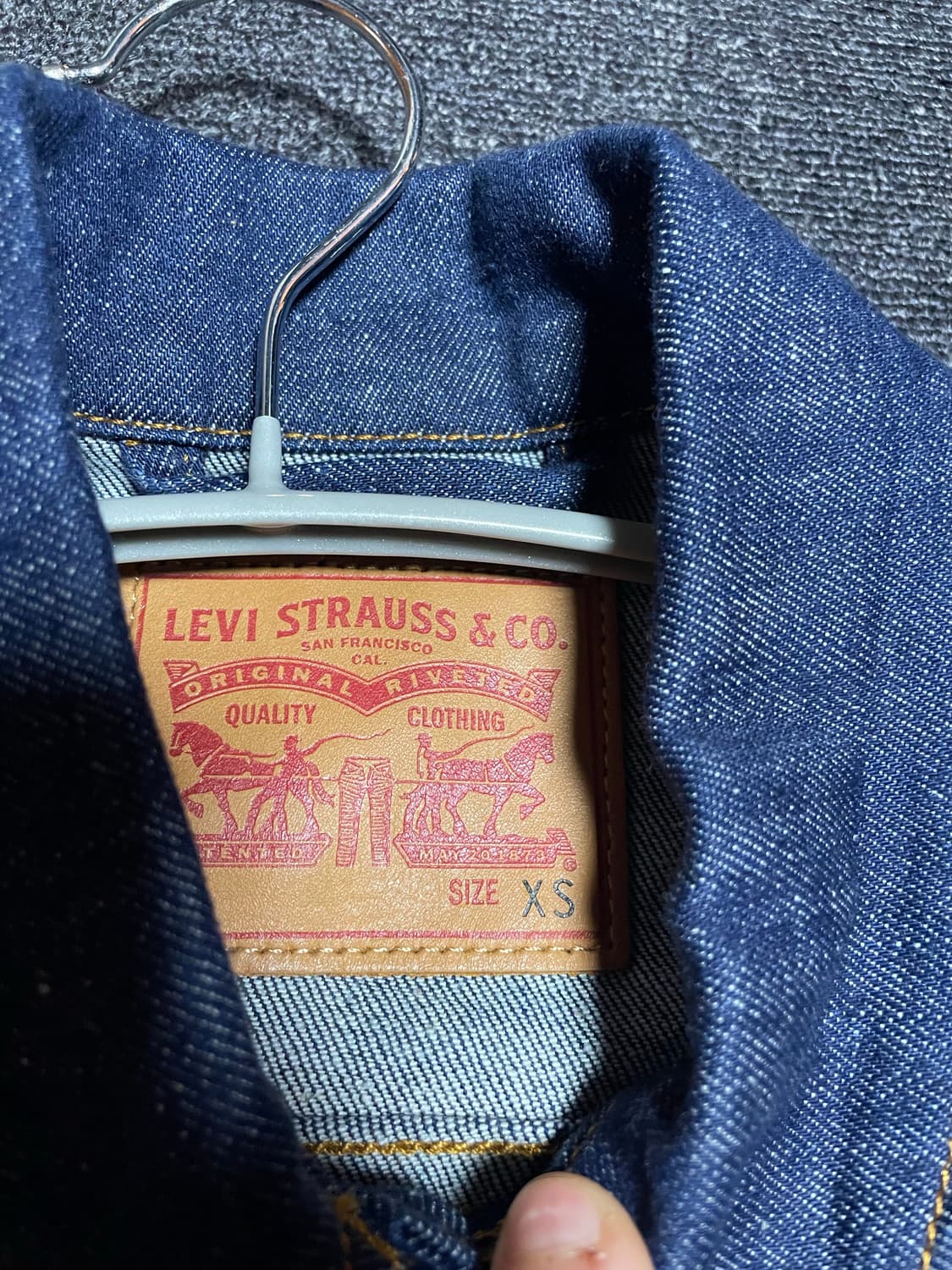 리바이스 데님 자켓 트러커 블랭크 탭 상품이미지2