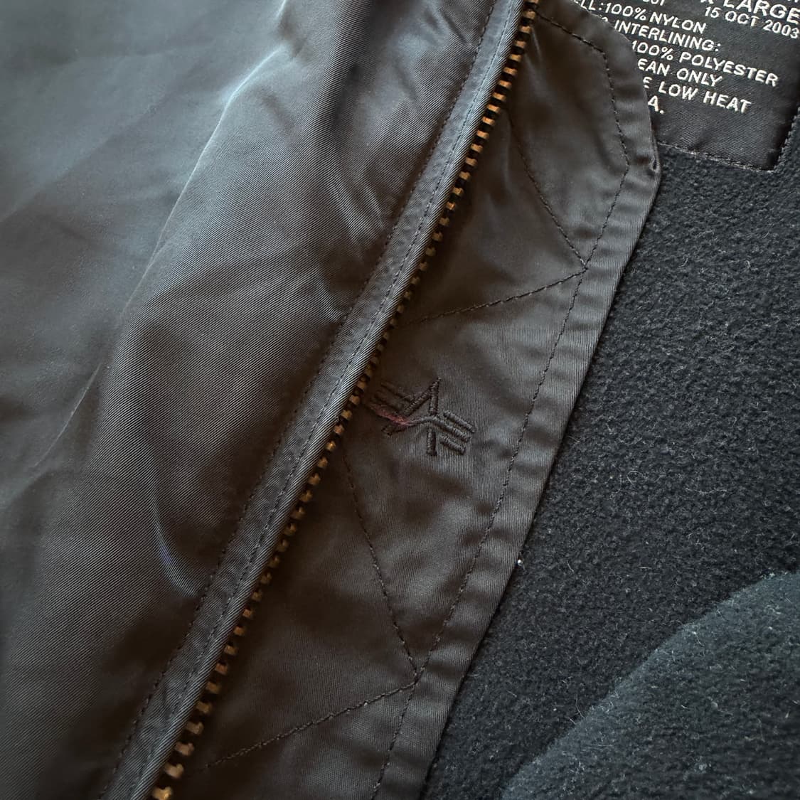 알파 인더스트리 cwu-45 플라이트 자켓 상품이미지5