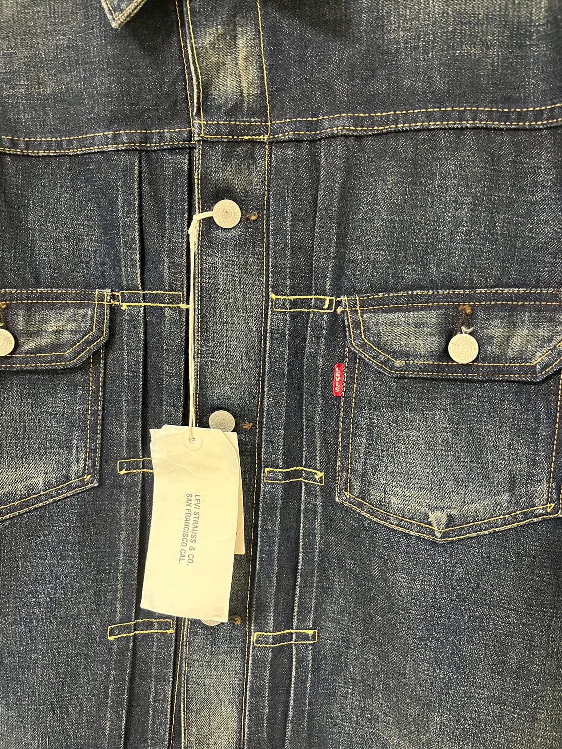 리바이스빈티지클로딩 LVC1953 507XX TYPE2 트러커 44사이즈 상품이미지3