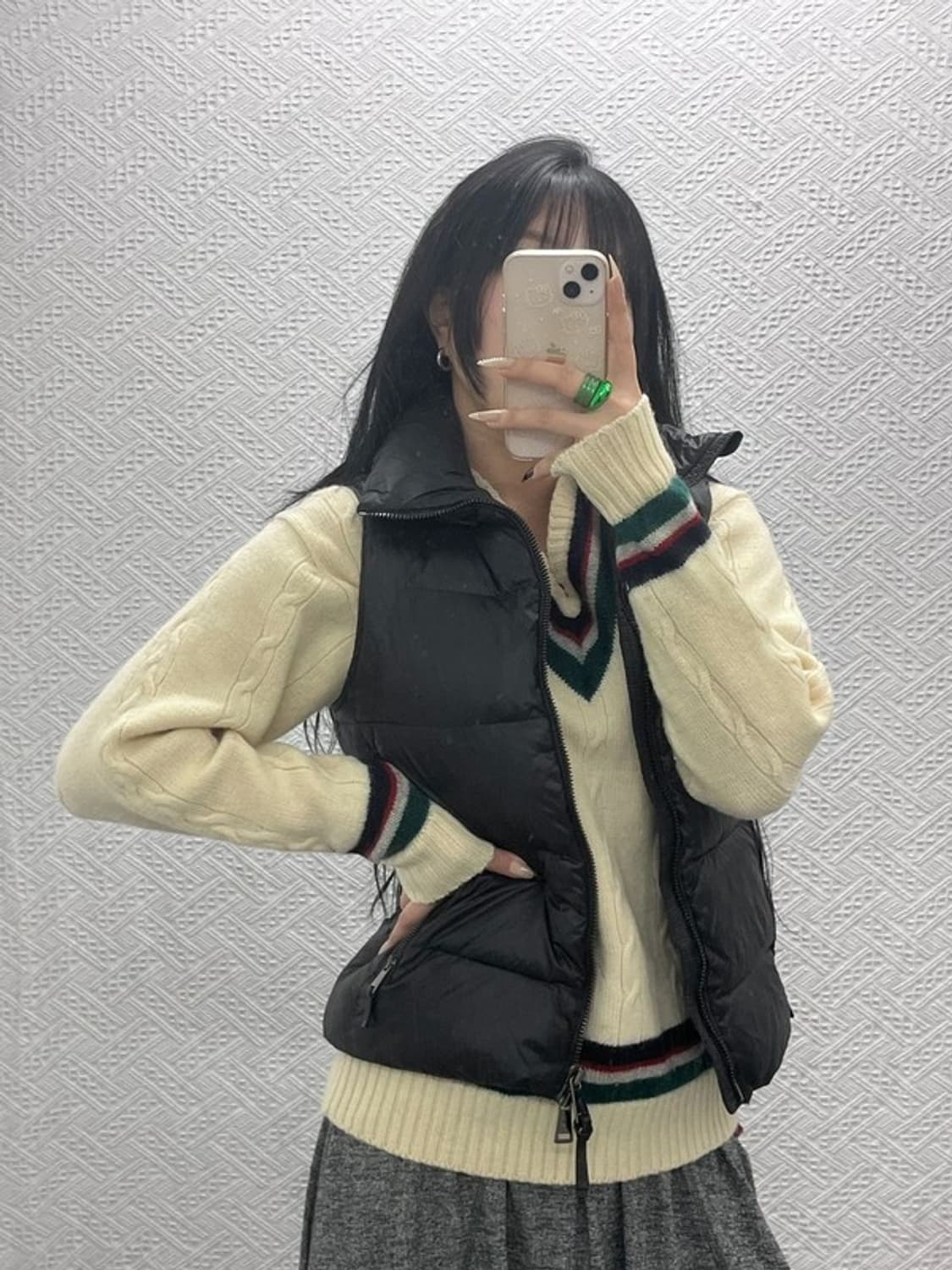 폴로 랄프로렌 모던시크 캐주얼 오리털 패딩 조끼 XS C08373 상품이미지2