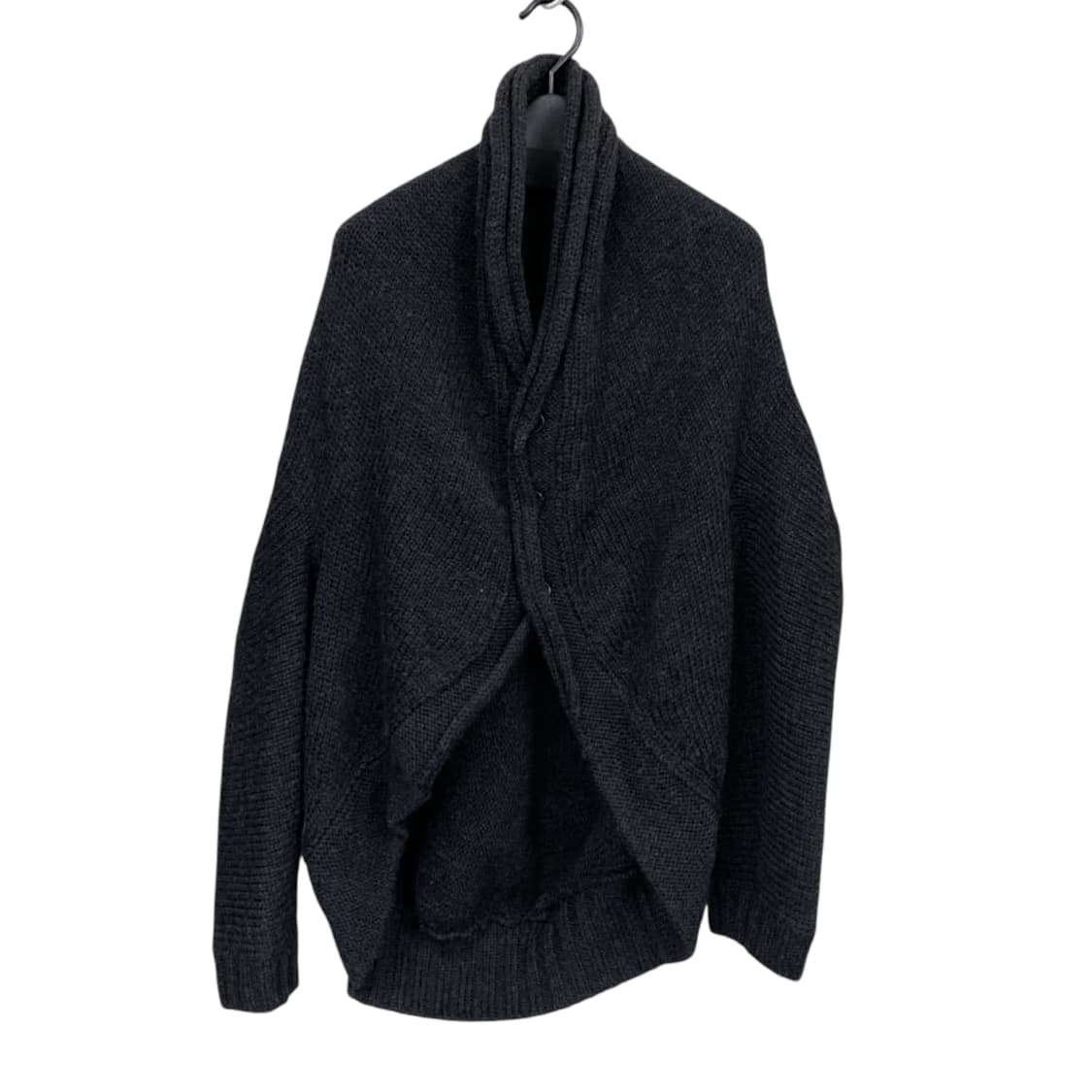 요지 야마모토 와이즈 울 니트 가디건 상품이미지1