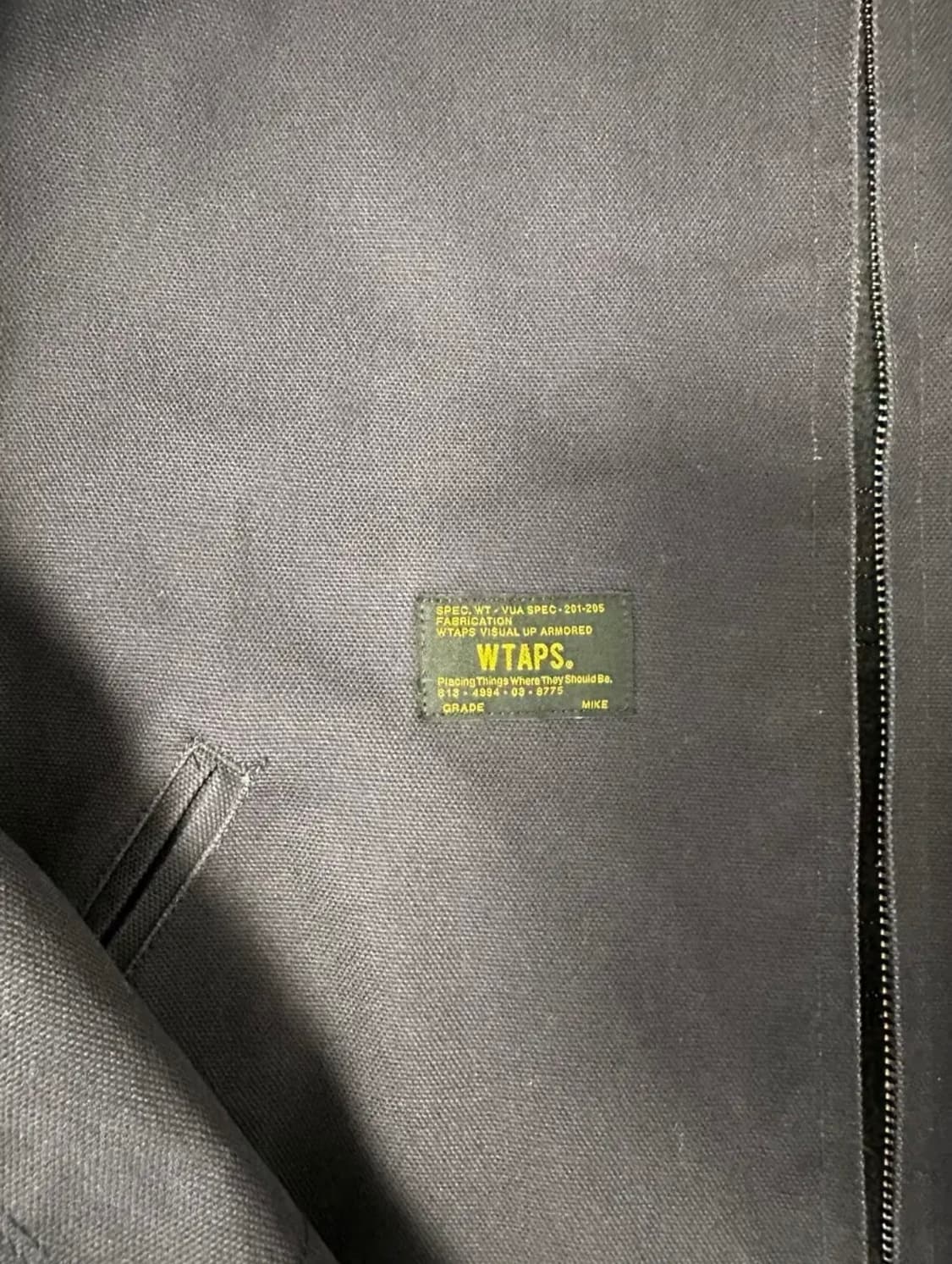 칼하트 WIP 디트로이트 자켓 WTAPS 네이비 M사이즈 상품이미지3