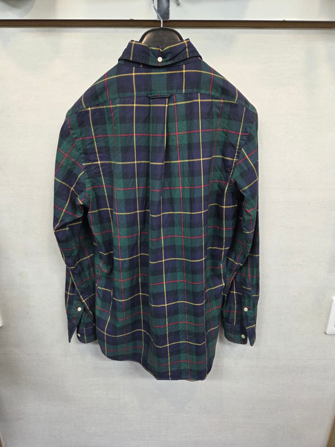 폴로랄프로렌 머서 체크 자수로고 셔츠긴팔 m 상품이미지2