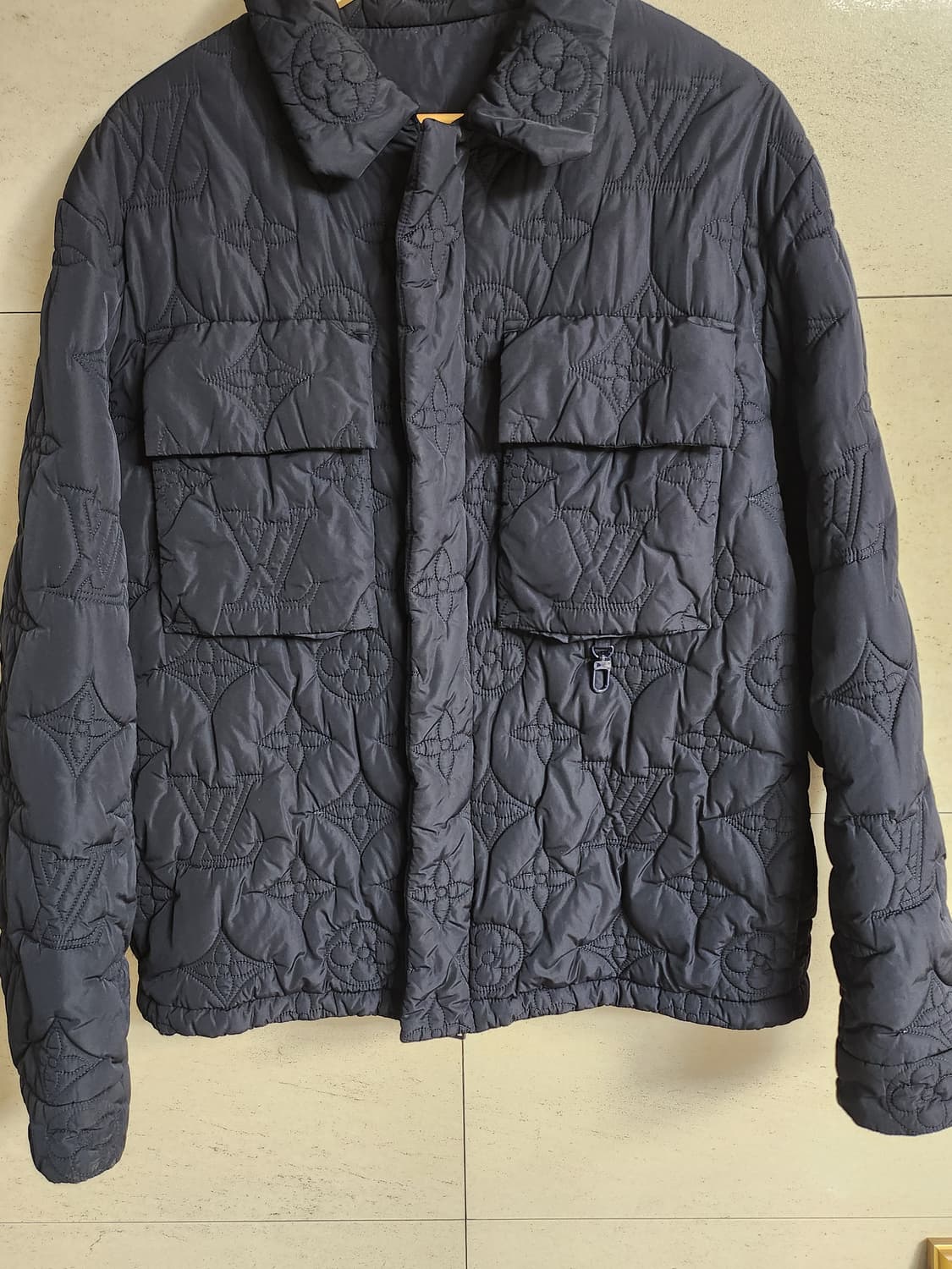 [50] 루이비통 플라워 퀼팅 패디드 자켓 상품이미지1