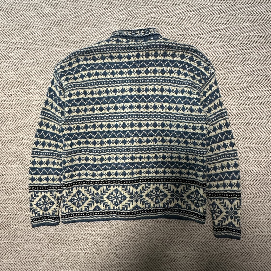L. L. BEAN women usa made nordic sweater 상품이미지2