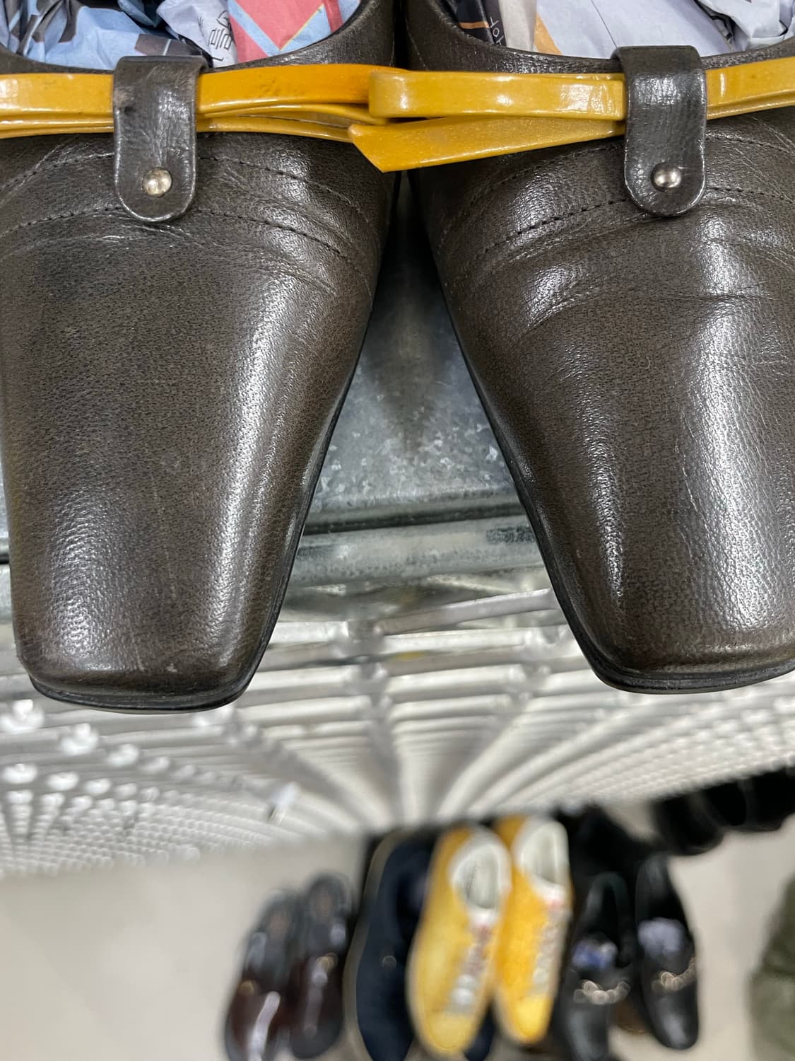 프라다 레더 펌프스 35 (gr-4682) 상품이미지7