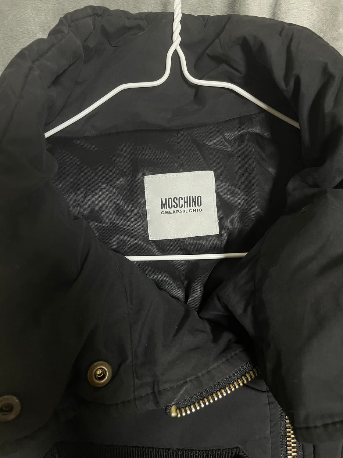[무료배송] moschino 집업 야상 자켓 상품이미지2